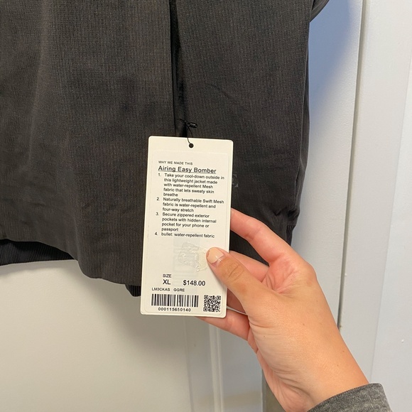 Lululemon Athletica Airing Easy Bomber Jacket - Picture 4 of 4